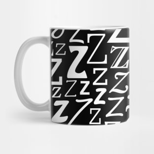 Z - Typography (White) Mug